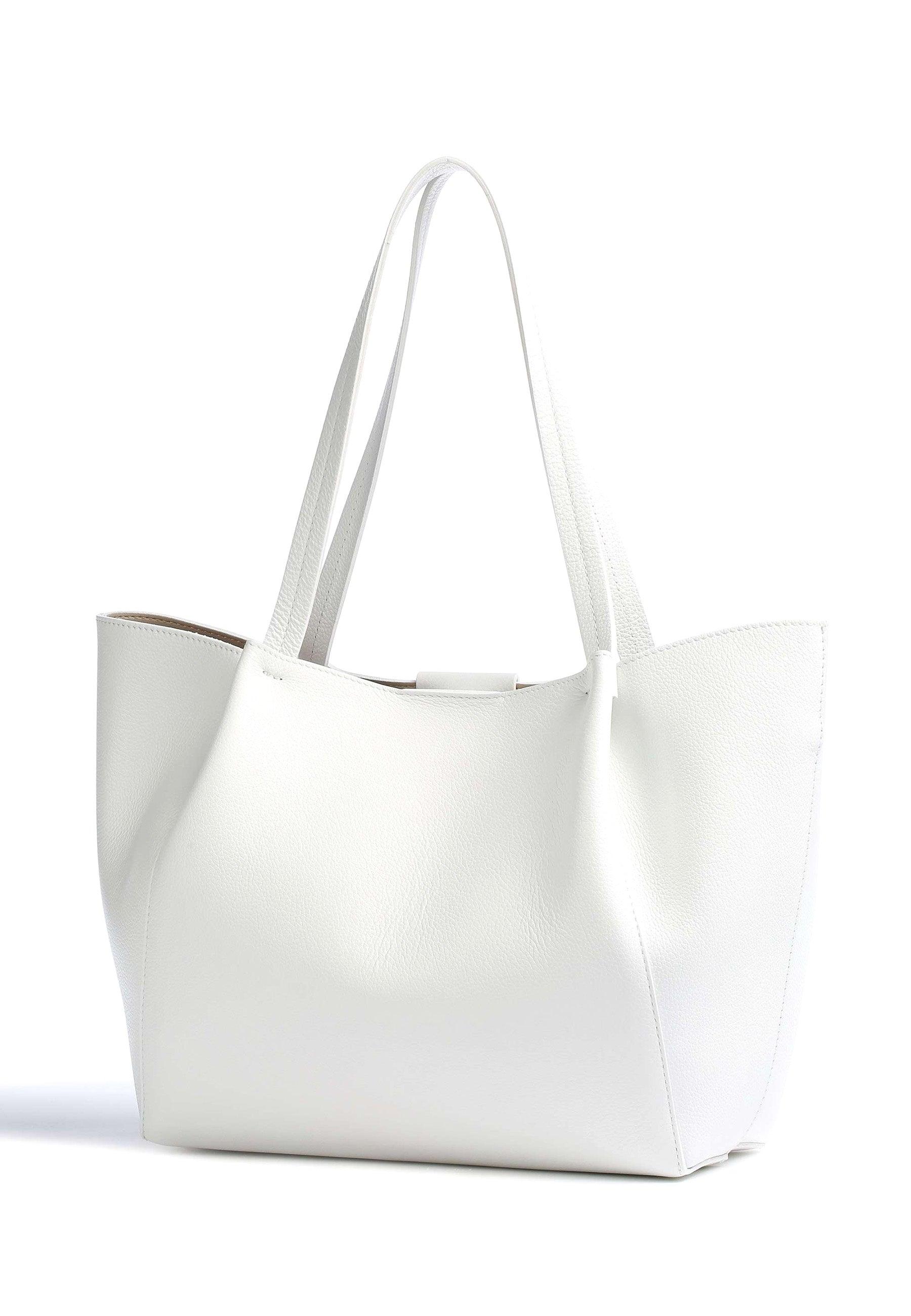 PATRIZIA PEPE Borsa Tote White CB8895-L001 - Sandrini Calzature e Abbigliamento