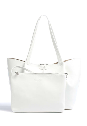 PATRIZIA PEPE Borsa Tote White CB8895-L001 - Sandrini Calzature e Abbigliamento