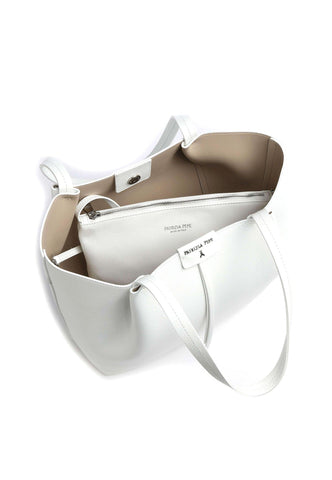 PATRIZIA PEPE Borsa Tote White CB8895-L001 - Sandrini Calzature e Abbigliamento