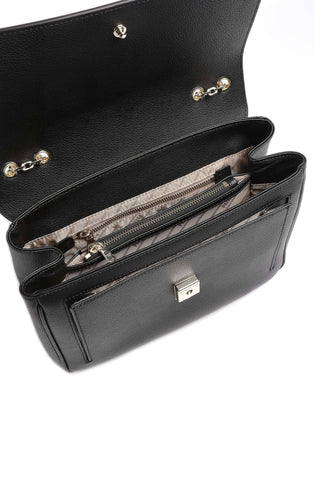 PATRIZIA PEPE Borsa Tracolla Black Light Gold 8B0100-L001 - Sandrini Calzature e Abbigliamento