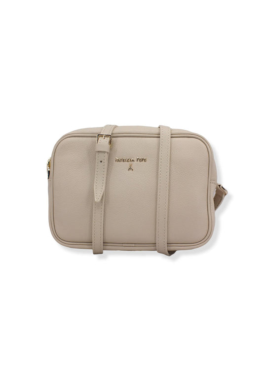 PATRIZIA PEPE Borsa Tracolla Crossbody Beige Ocean Sand CB8985-L001 - Sandrini Calzature e Abbigliamento