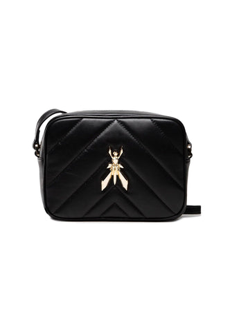 PATRIZIA PEPE Borsa Tracolla Crossbody Black CB0023-L004 - Sandrini Calzature e Abbigliamento