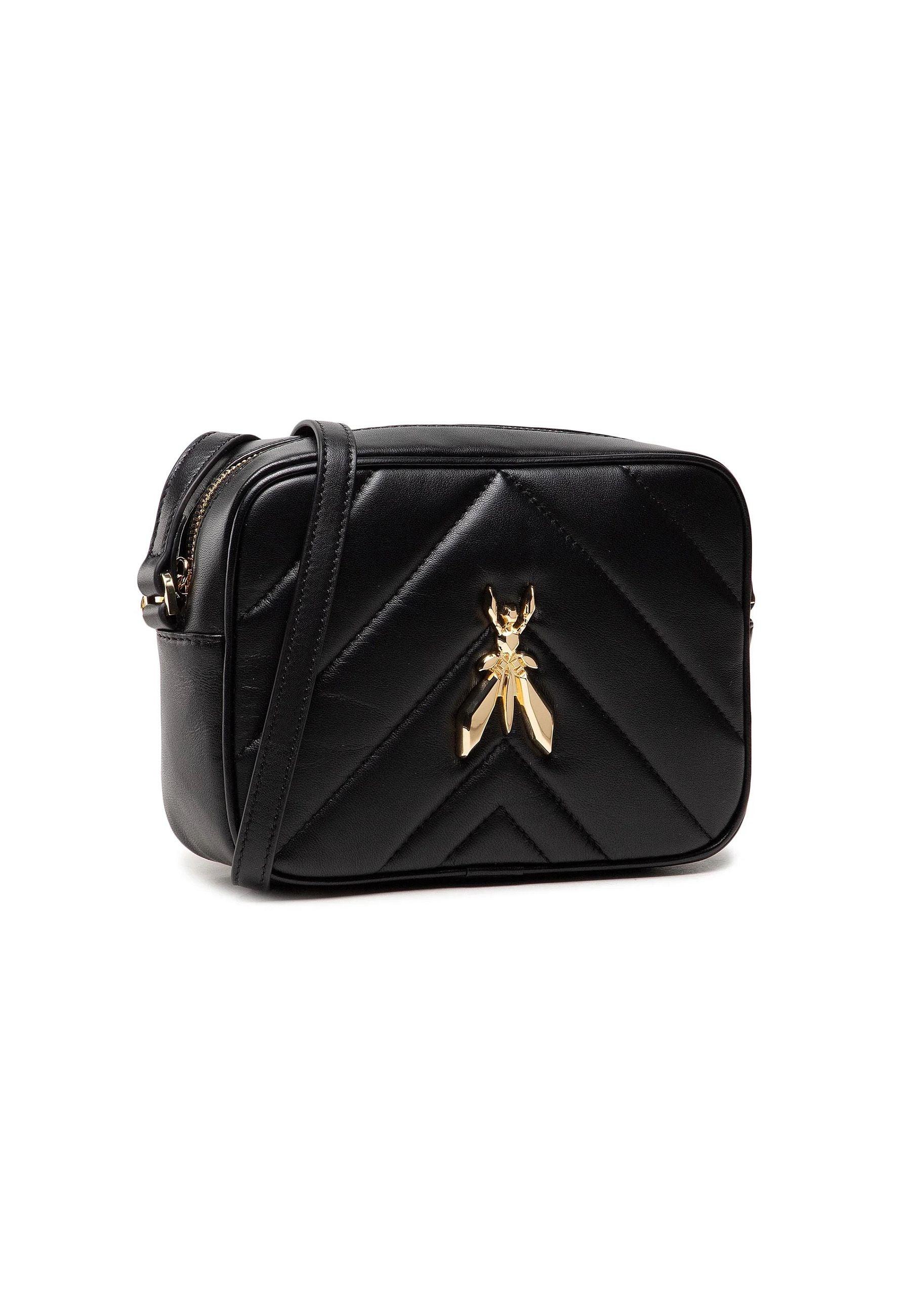 PATRIZIA PEPE Borsa Tracolla Crossbody Black CB0023-L004 - Sandrini Calzature e Abbigliamento