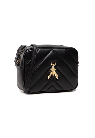 PATRIZIA PEPE Borsa Tracolla Crossbody Black CB0023-L004 - Sandrini Calzature e Abbigliamento