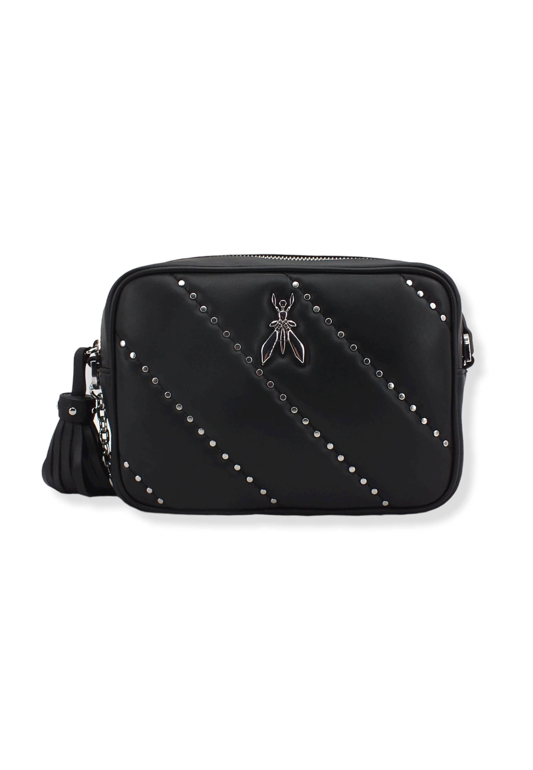 PATRIZIA PEPE Borsa Tracolla Crossbody Borchie Nera 8B0051-L024 - Sandrini Calzature e Abbigliamento