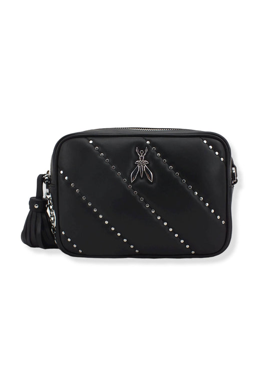 PATRIZIA PEPE Borsa Tracolla Crossbody Borchie Nera 8B0051-L024 - Sandrini Calzature e Abbigliamento