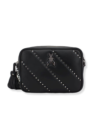 PATRIZIA PEPE Borsa Tracolla Crossbody Borchie Nera 8B0051-L024 - Sandrini Calzature e Abbigliamento