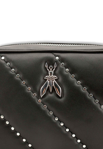 PATRIZIA PEPE Borsa Tracolla Crossbody Borchie Nera 8B0051-L024 - Sandrini Calzature e Abbigliamento