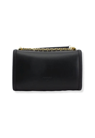 PATRIZIA PEPE Borsa Tracolla Crossbody Flap Logo Nera 8B0058-L034 - Sandrini Calzature e Abbigliamento