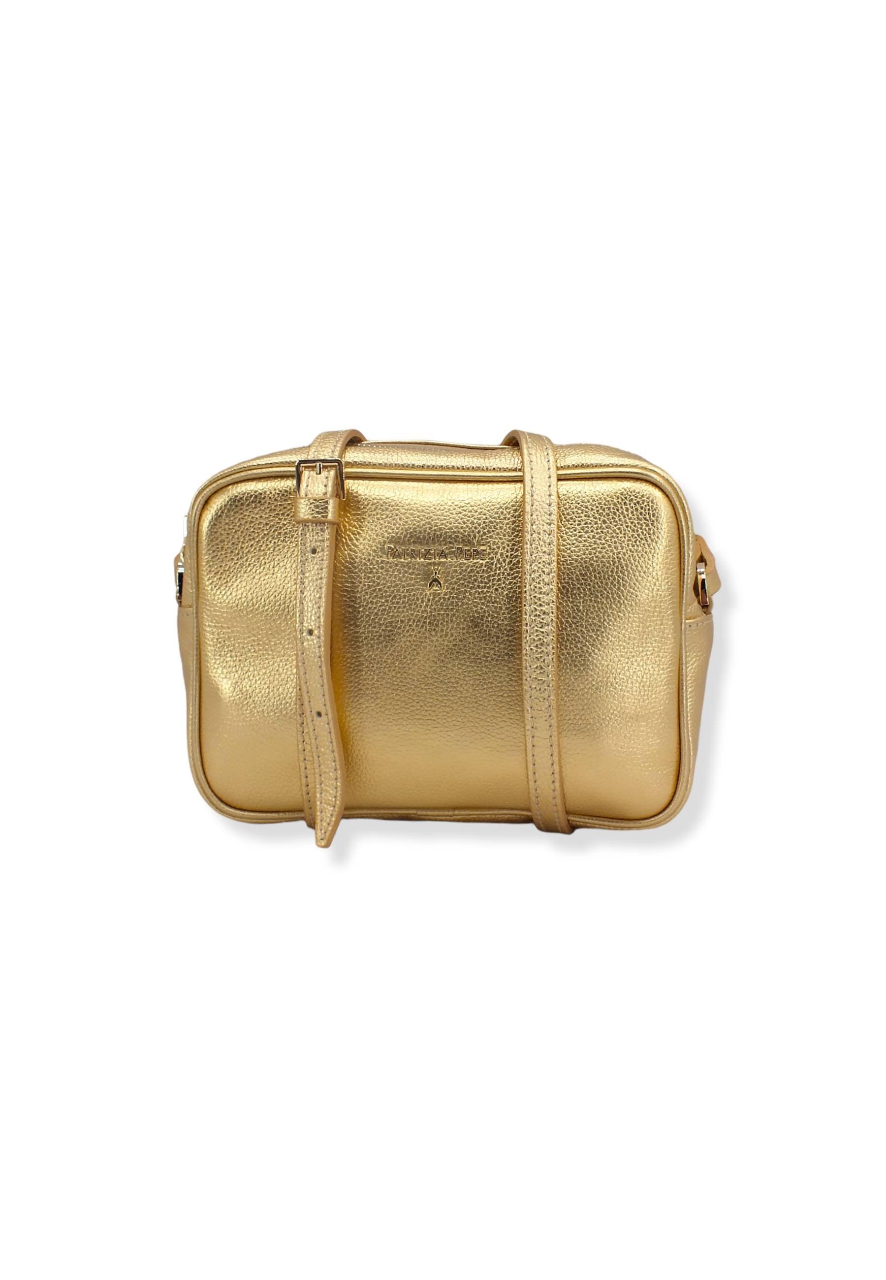 PATRIZIA PEPE Borsa Tracolla Crossbody Gold Star CB8985-L001 - Sandrini Calzature e Abbigliamento