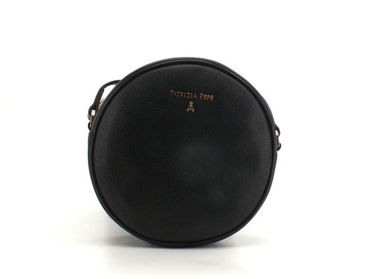 PATRIZIA PEPE Borsa Tracolla Crossbody Logo Black Nero CB0198L001-K103 - Sandrini Calzature e Abbigliamento
