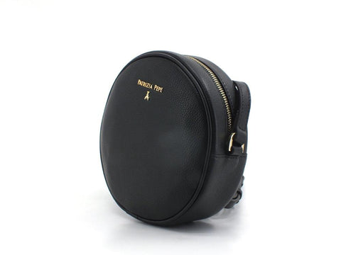 PATRIZIA PEPE Borsa Tracolla Crossbody Logo Black Nero CB0198L001-K103 - Sandrini Calzature e Abbigliamento