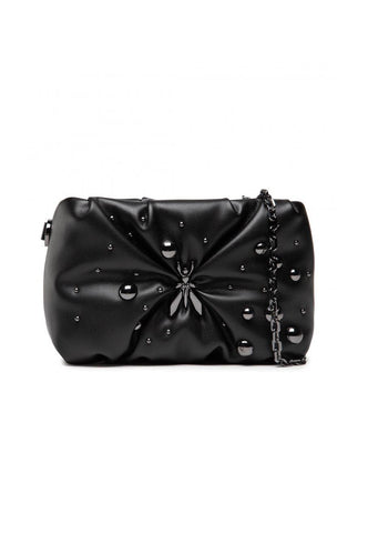 PATRIZIA PEPE Borsa Tracolla Crossbody Logo Borchie Nera 8B0082-E013 - Sandrini Calzature e Abbigliamento