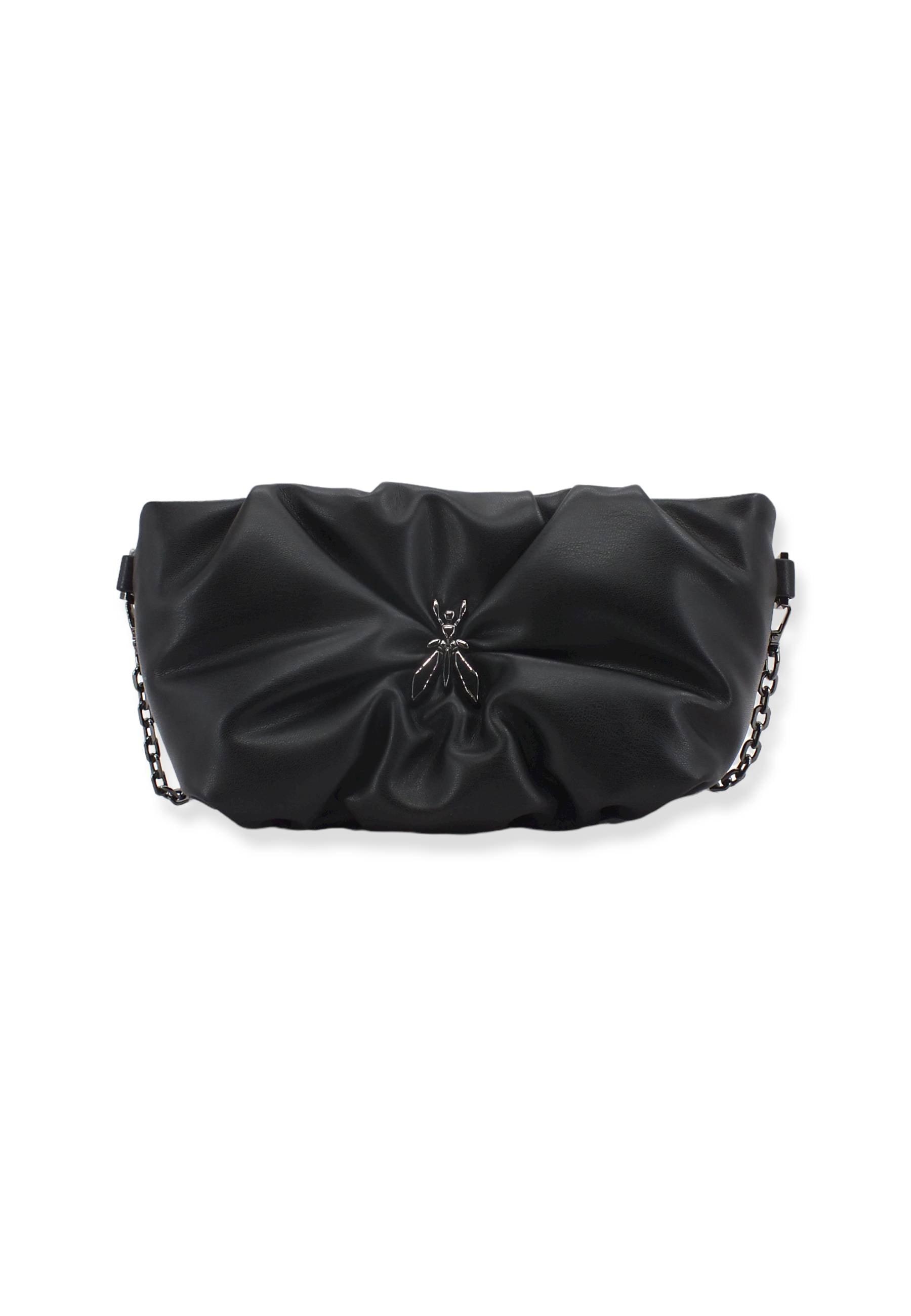 PATRIZIA PEPE Borsa Tracolla Crossbody Logo Borchie Nera 8B0082-E013 - Sandrini Calzature e Abbigliamento