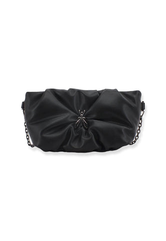 PATRIZIA PEPE Borsa Tracolla Crossbody Logo Borchie Nera 8B0082-E013 - Sandrini Calzature e Abbigliamento