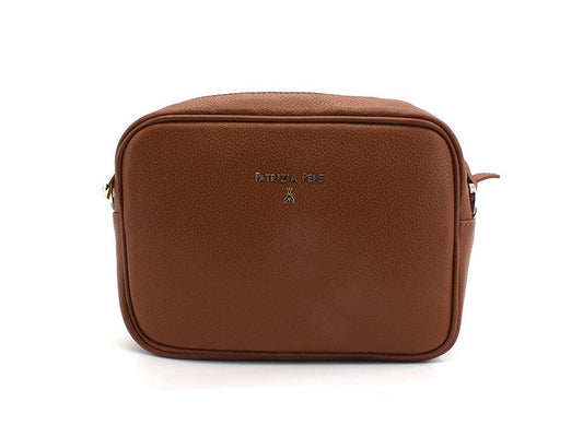 PATRIZIA PEPE Borsa Tracolla Crossbody Logo Brown CB8985L001-B734 - Sandrini Calzature e Abbigliamento