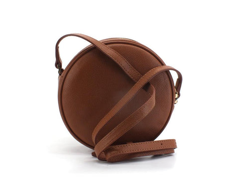 PATRIZIA PEPE Borsa Tracolla Crossbody Logo Soft Brown Marrone CB0198L001-B734 - Sandrini Calzature e Abbigliamento
