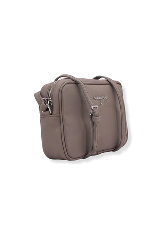 PATRIZIA PEPE Borsa Tracolla Crossbody Marrone Dark Tatami CB8985-L001 - Sandrini Calzature e Abbigliamento