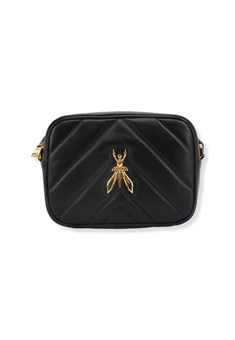 PATRIZIA PEPE Borsa Tracolla Crossbody Nera CB0023-L004 - Sandrini Calzature e Abbigliamento