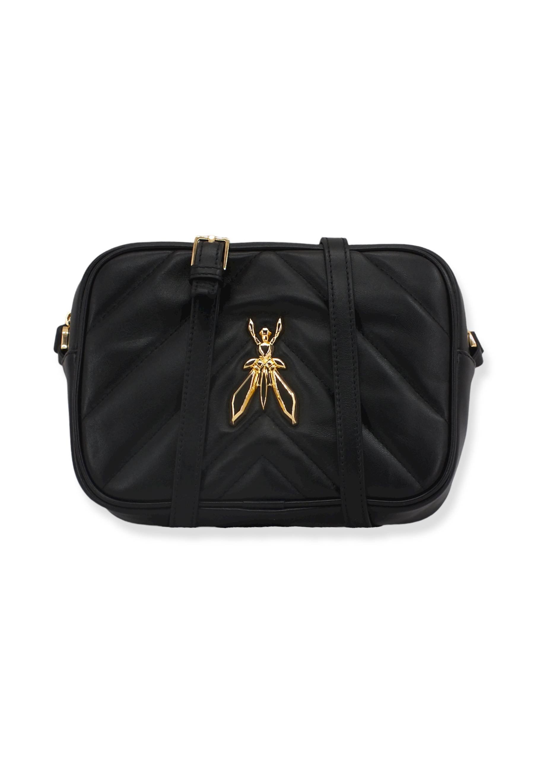 PATRIZIA PEPE Borsa Tracolla Crossbody Nera CB0023-L004 - Sandrini Calzature e Abbigliamento