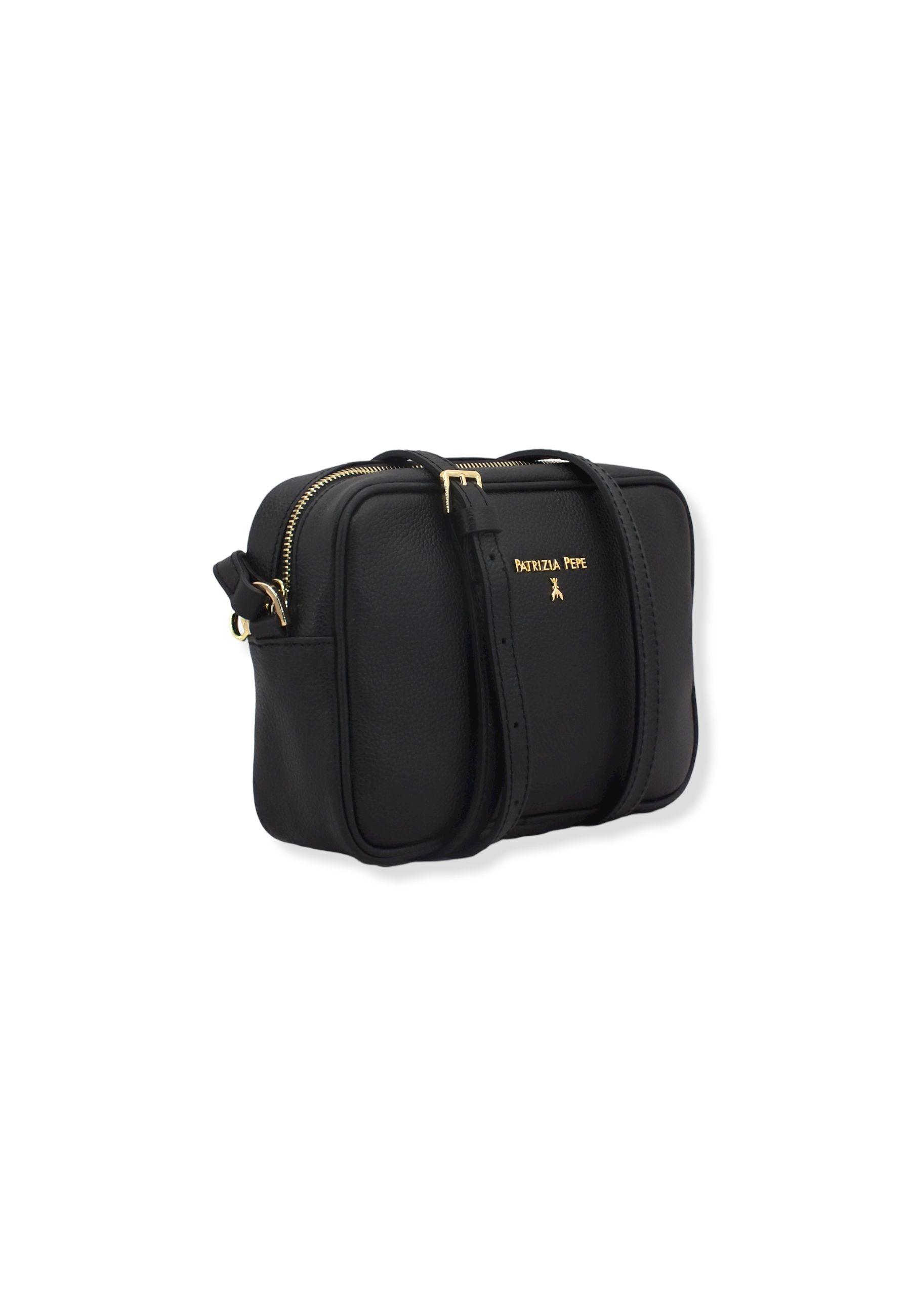 PATRIZIA PEPE Borsa Tracolla Crossbody Nera CB8985-L001 - Sandrini Calzature e Abbigliamento