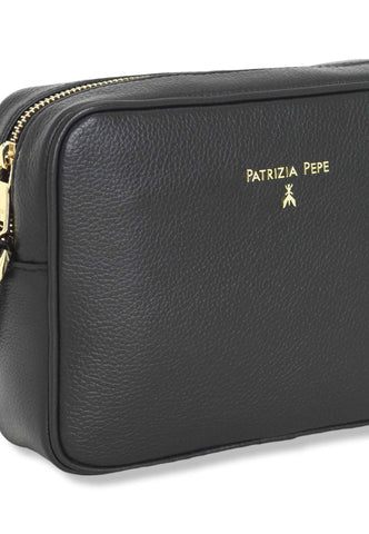 PATRIZIA PEPE Borsa Tracolla Crossbody Nera CB8985-L001 - Sandrini Calzature e Abbigliamento