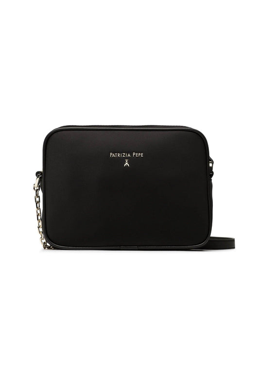 PATRIZIA PEPE Borsa Tracolla Crossbody Nero 8B0113-A264 - Sandrini Calzature e Abbigliamento
