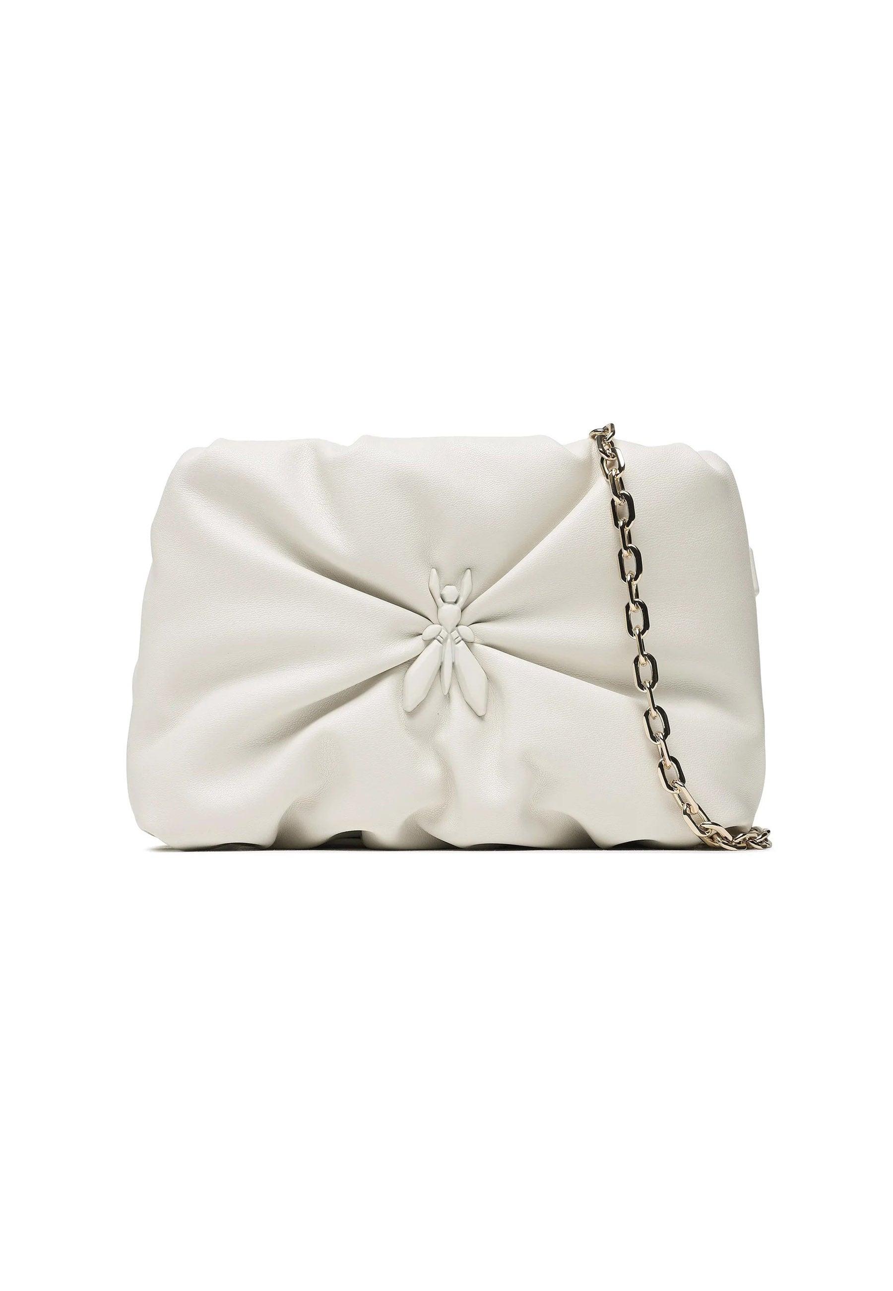 PATRIZIA PEPE Borsa Tracolla Crossbody Off White 8B0082-E010 - Sandrini Calzature e Abbigliamento