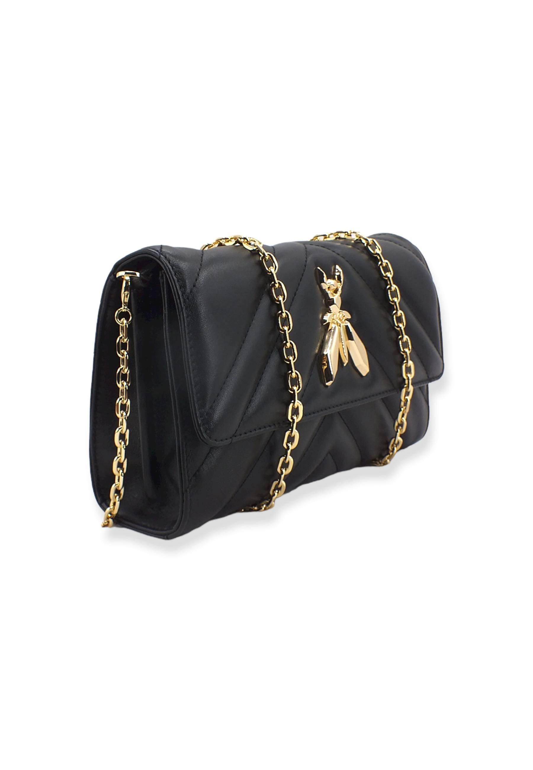 PATRIZIA PEPE Borsa Tracolla Crossbody Quilted Nera CB9798-L004 - Sandrini Calzature e Abbigliamento