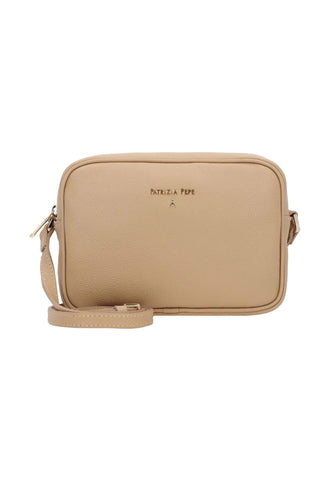 PATRIZIA PEPE Borsa Tracolla Crossbody Winter Sand Beige CB8995-L001 - Sandrini Calzature e Abbigliamento