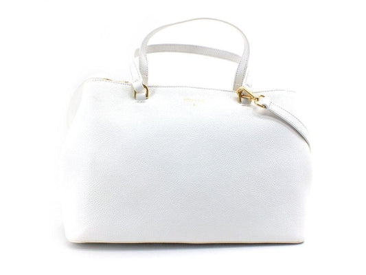 PATRIZIA PEPE Borsa Tracolla Logo Bianco 8B0008L001-W146 - Sandrini Calzature e Abbigliamento