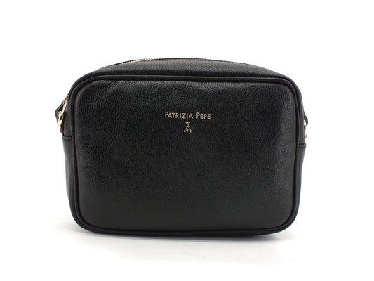 PATRIZIA PEPE Borsa Tracolla Logo Black 2V8985-A4U8N - Sandrini Calzature e Abbigliamento