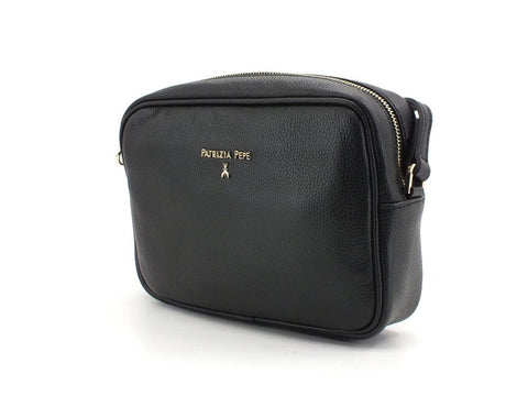 PATRIZIA PEPE Borsa Tracolla Logo Black 2V8985-A4U8N - Sandrini Calzature e Abbigliamento