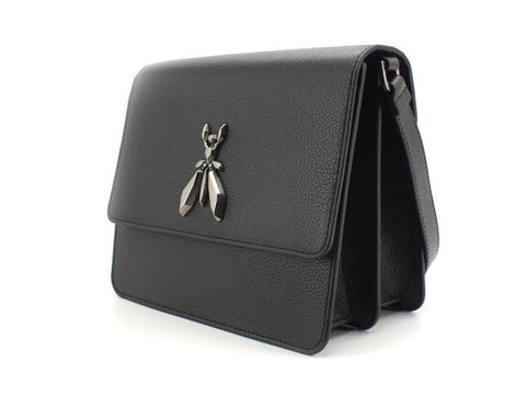 PATRIZIA PEPE Borsa Tracolla Logo Black 2V9796-A4U8W - Sandrini Calzature e Abbigliamento