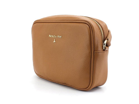 PATRIZIA PEPE Borsa Tracolla Logo Cuoio 2V8985-A4U8N - Sandrini Calzature e Abbigliamento
