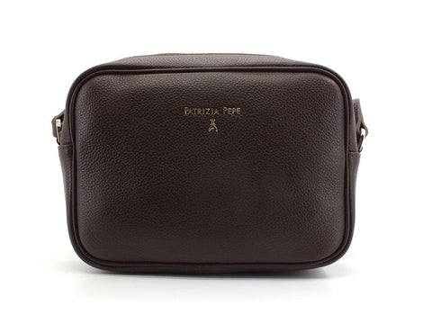 PATRIZIA PEPE Borsa Tracolla Logo Ebony 2V8985-A4U8N - Sandrini Calzature e Abbigliamento