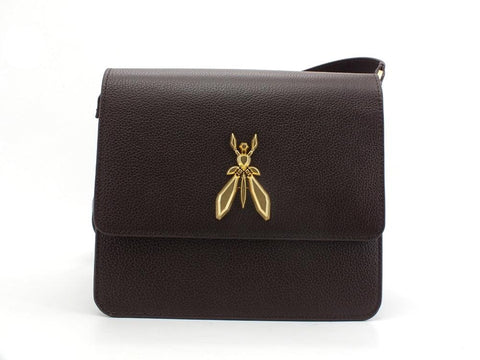 PATRIZIA PEPE Borsa Tracolla Logo Ebony 2V9796-A4U8G - Sandrini Calzature e Abbigliamento