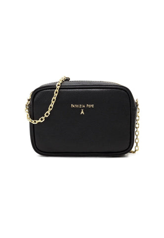 PATRIZIA PEPE Borsa Tracolla Nero CB0071-L001 - Sandrini Calzature e Abbigliamento