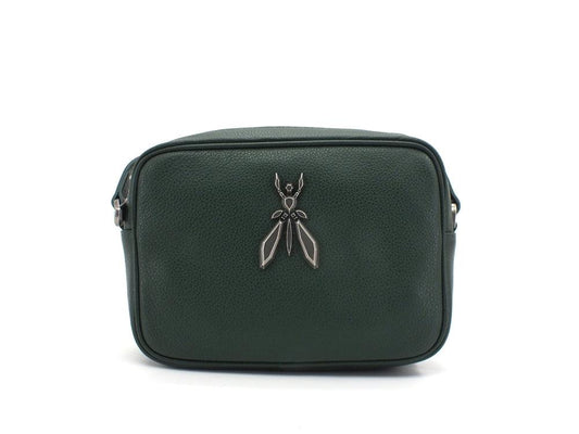 PATRIZIA PEPE Borsa Tracolla Pelle Logo Green Cedar 2VA051-A4U8W - Sandrini Calzature e Abbigliamento
