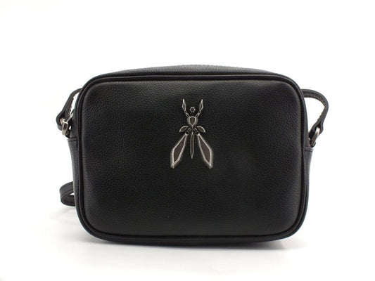 PATRIZIA PEPE Borsa Tracolla Pelle Logo Nero 2VA051-A4U8W - Sandrini Calzature e Abbigliamento