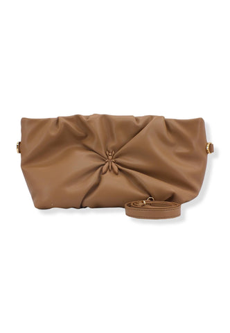 PATRIZIA PEPE Borsa Tracolla Shoulder Bag Marrone Ocean Sand 8B0081-E010 - Sandrini Calzature e Abbigliamento