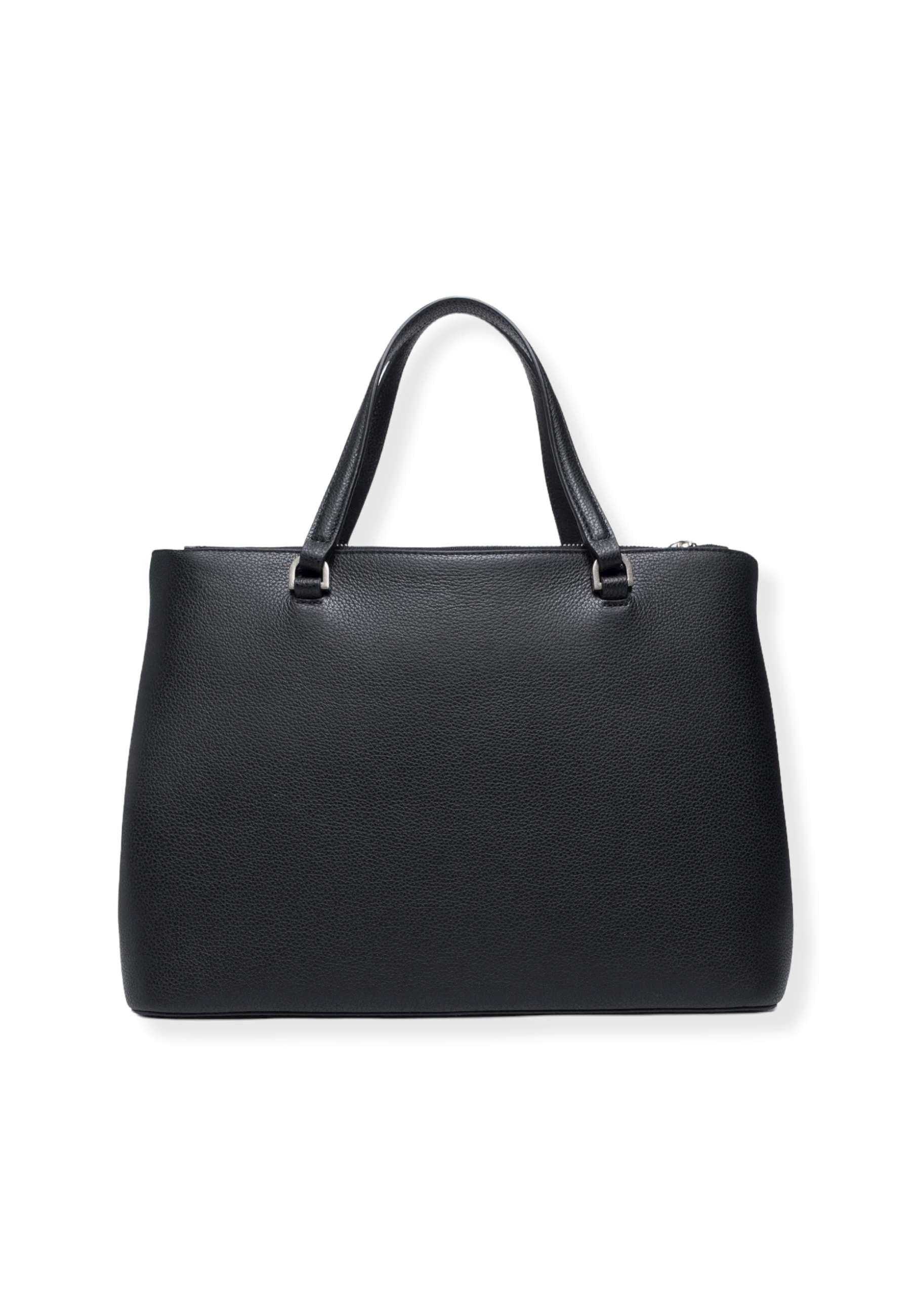 PATRIZIA PEPE Borsa Tracolla Tote Double Zip Nera 8B0008-L001 - Sandrini Calzature e Abbigliamento
