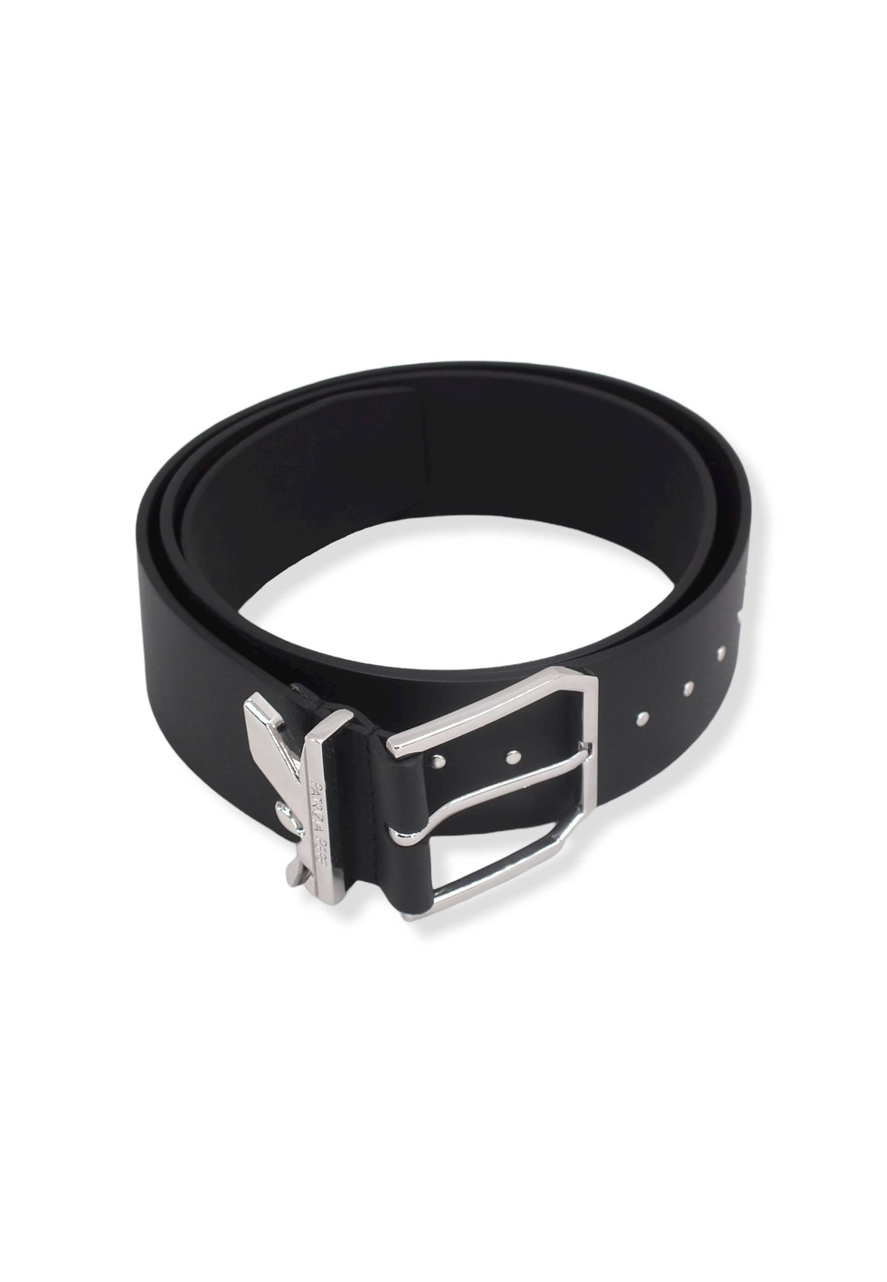 PATRIZIA PEPE Cintura Donna Logo Borchie Silver Nera 8W0005-L051 - Sandrini Calzature e Abbigliamento