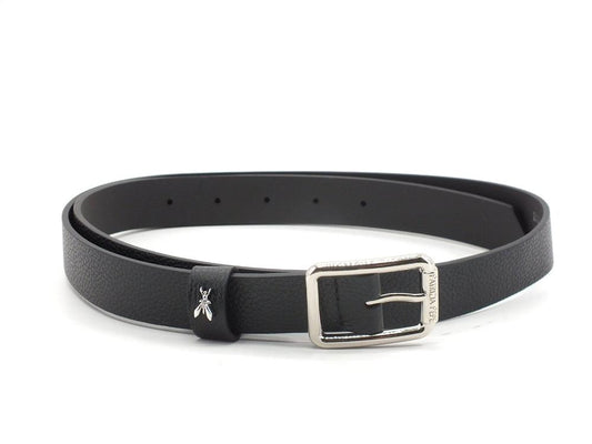 PATRIZIA PEPE Cintura Pelle Logo Black 2V6408-A4U8 - Sandrini Calzature e Abbigliamento