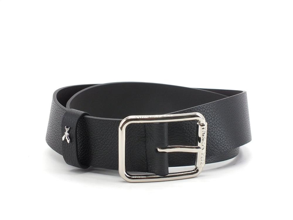 PATRIZIA PEPE Cintura Pelle Logo Black 2V6409-A4U8 - Sandrini Calzature e Abbigliamento