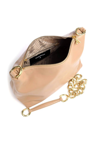 PATRIZIA PEPE Hobo Borsa Beige Ocean Sand 8B0064-E005 - Sandrini Calzature e Abbigliamento