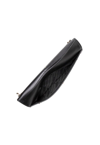 PATRIZIA PEPE Pochette Black Light Gold CB5460-L011 - Sandrini Calzature e Abbigliamento
