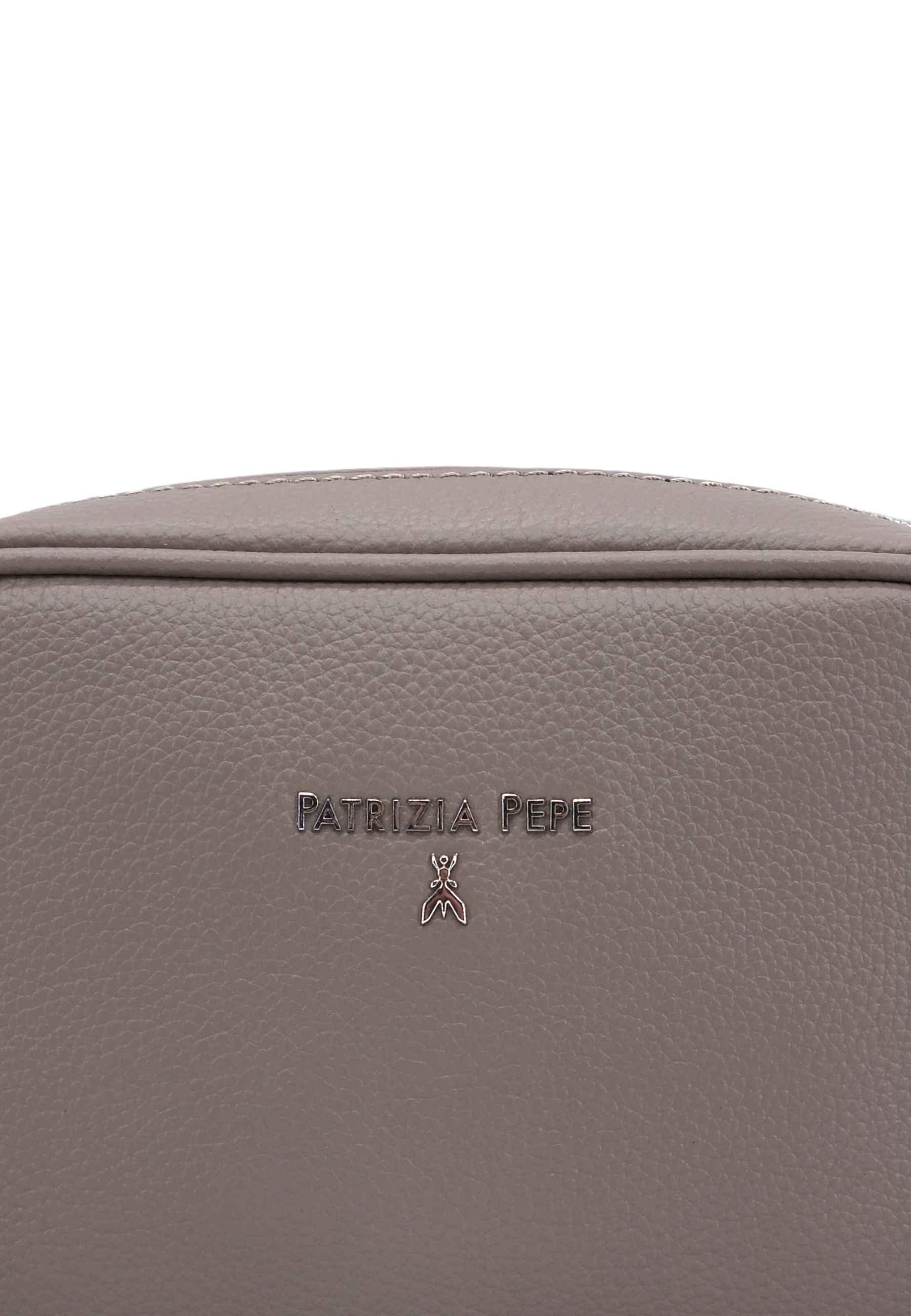 PATRIZIA PEPE Pochette Tracolla Donna Marrone Dark Tatami CB0071-L001 - Sandrini Calzature e Abbigliamento