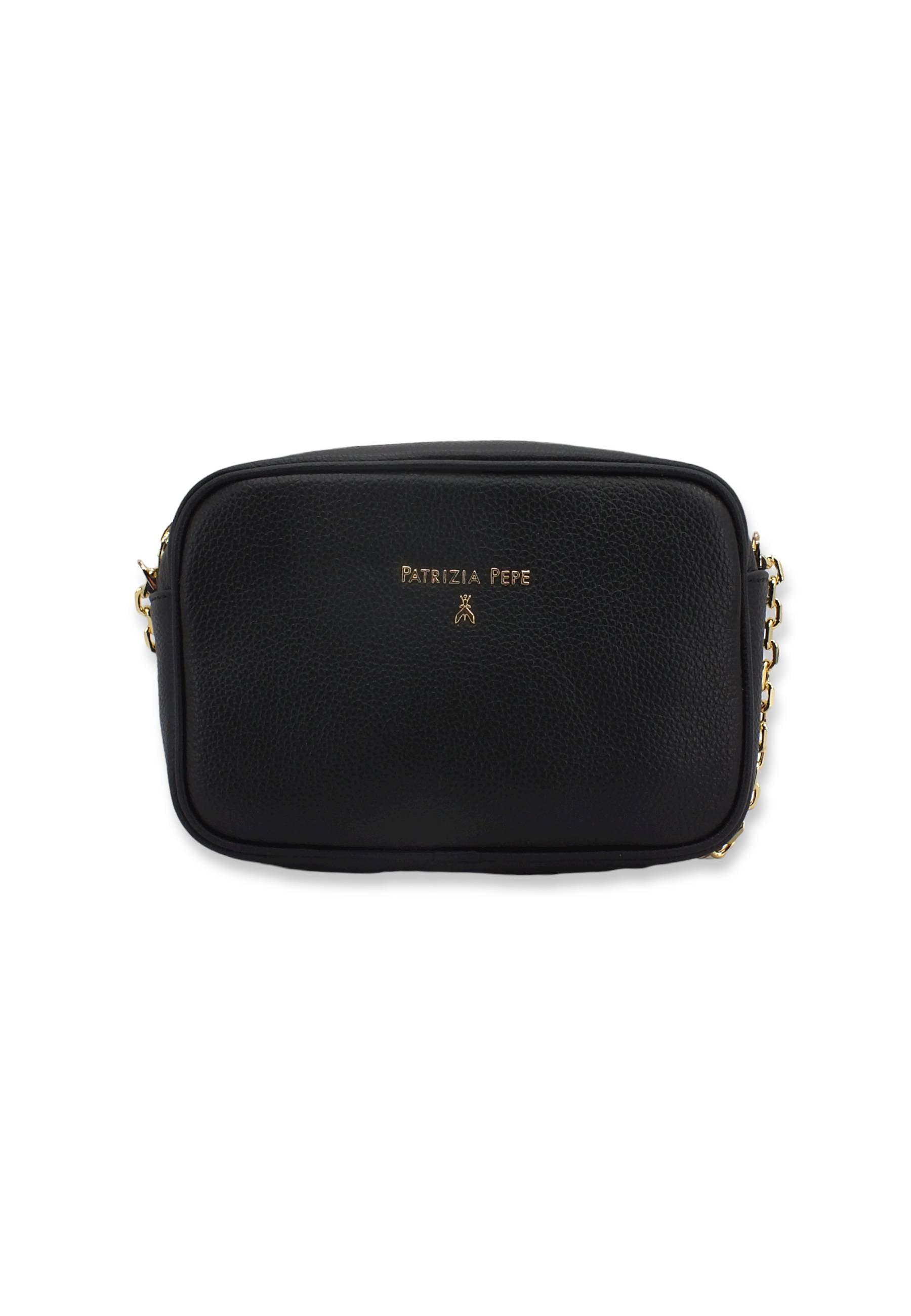 PATRIZIA PEPE Pochette Tracolla Donna Nera CB0071-L001 - Sandrini Calzature e Abbigliamento