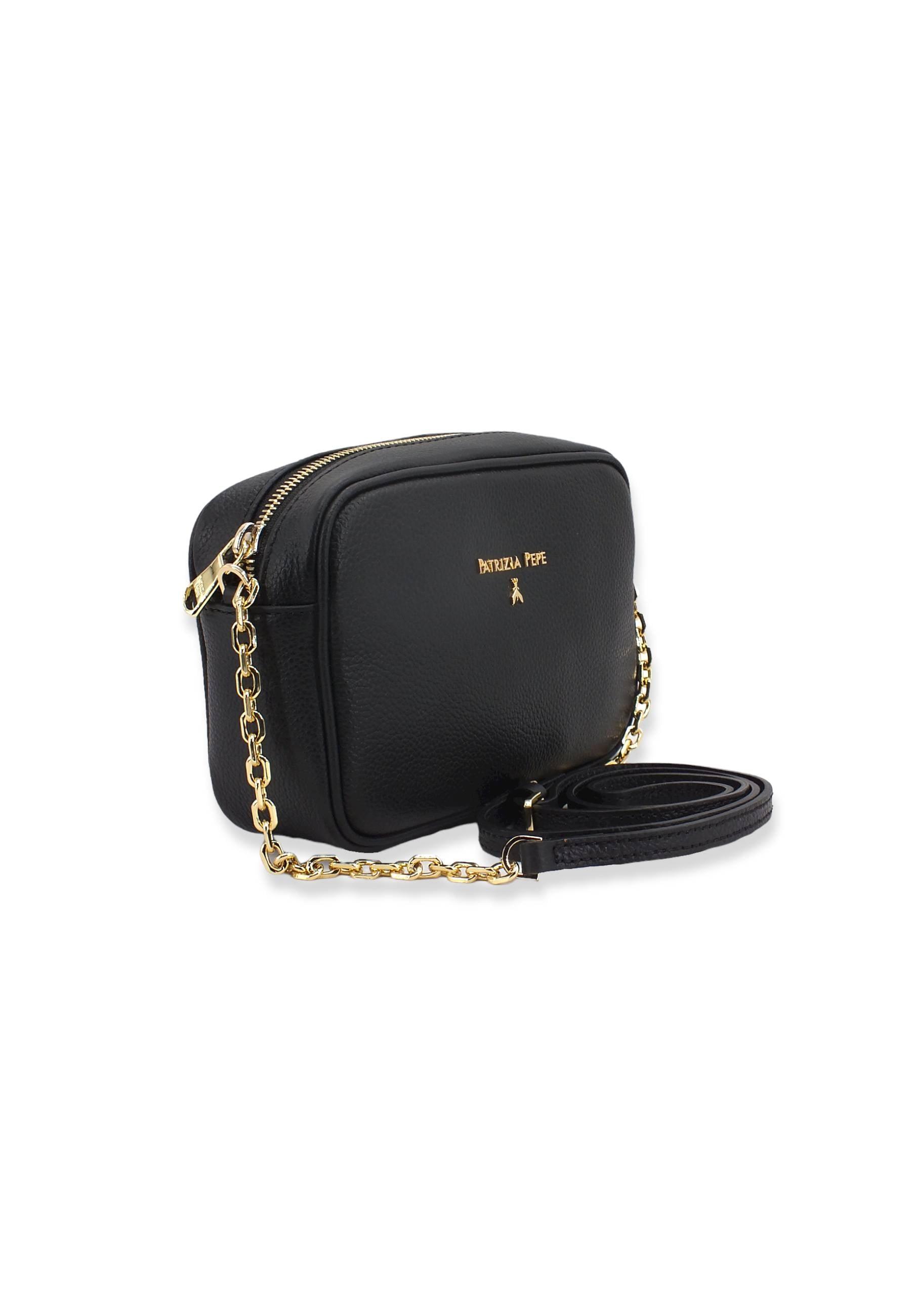 PATRIZIA PEPE Pochette Tracolla Donna Nera CB0071-L001 - Sandrini Calzature e Abbigliamento